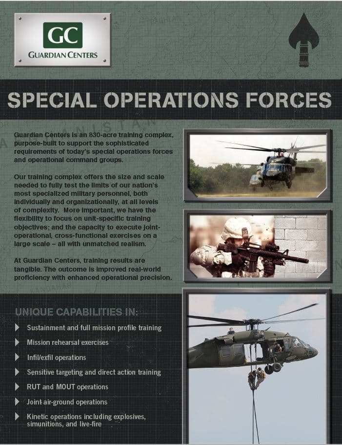 Download our DOD Warfighter Spec Sheet