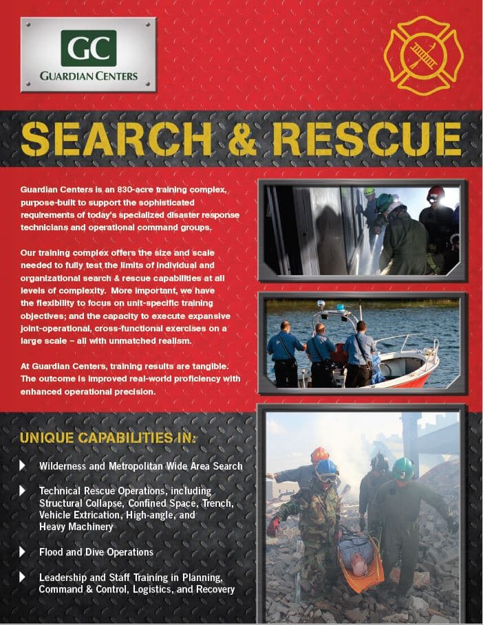 Download our Technical Rescue Capabilities SPEC Sheet
