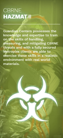 Download our CBRNE / HazMat Capabilities Brief